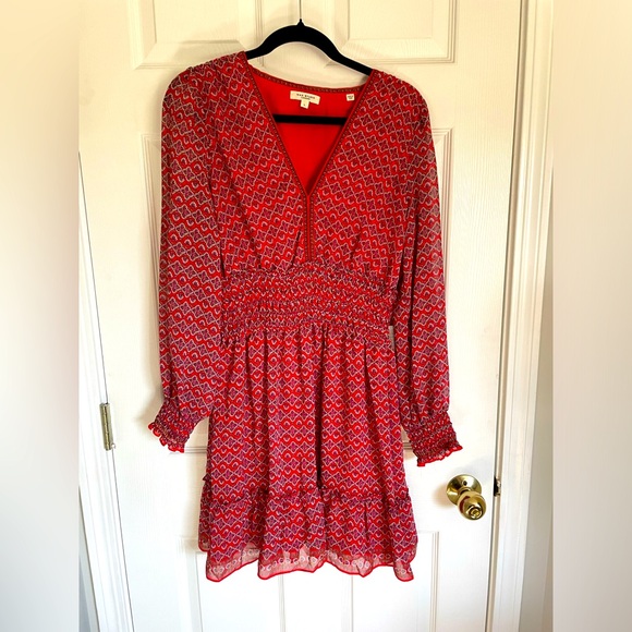Max Studio Dresses & Skirts - NWT Max Studio geometric floral red print dress